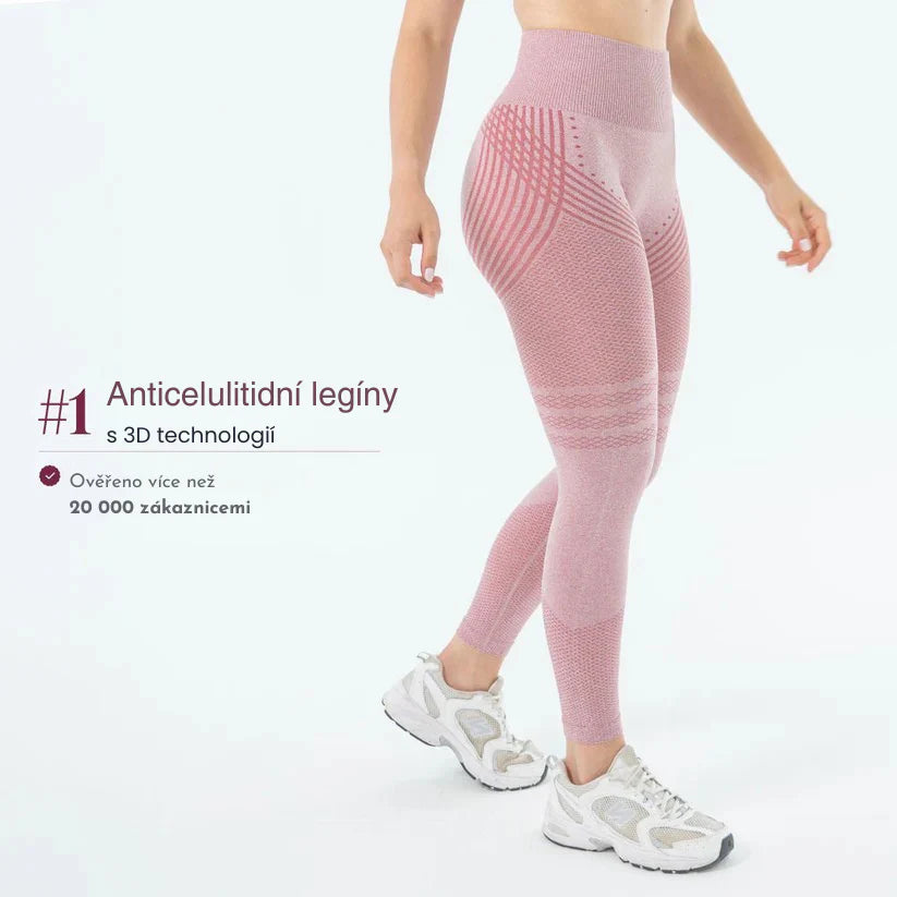 3D Tvarující legíny – Push-Up & Anticelulitidní